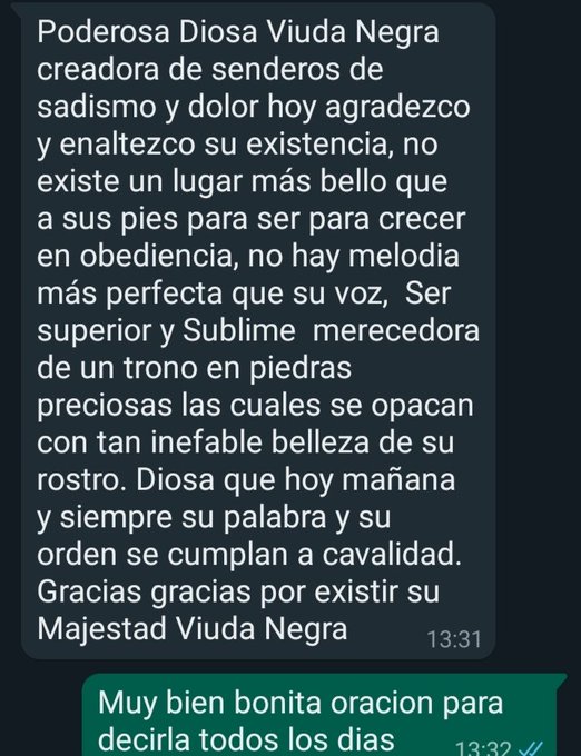Adorame ser INFERIOR!!! Postrate a mis pies ... #gynarchy #femdom #supremaciafemenina #goddes  #findom<a href="/tag/femdom"class="tags"><span>#femdom</span></a><a href="/tag/findom"class="tags"><span>#findom</span></a><a href="/tag/goddes"class="tags"><span>#goddes</span></a><a href="/tag/gynarchy"class="tags"><span>#gynarchy</span></a><a href="/tag/amazona"class="tags"><span>#amazona</span></a><a href="/tag/bdsm%D9%90"class="tags"><span>#bdsmِ</span></a>