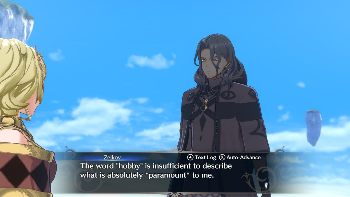 feelthesarcasm's tweet photo. This man is acting like this because the bird he took care of finally flew away lol. #FireEmblem #FEEngage #FireEmblemEngage #Zelkov https://t.co/7nz3TmpryI