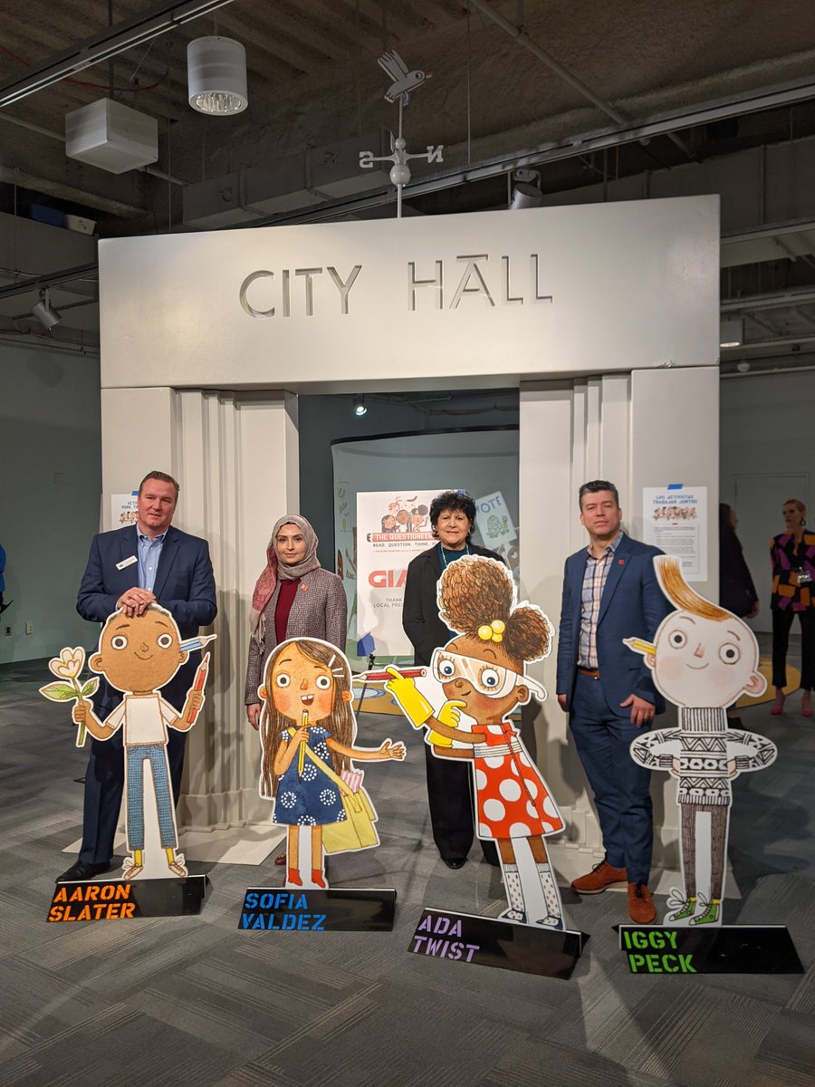 whitakercenter's tweet photo. Thank you to all who attended the launch of our new traveling exhibit, The Questioneers!

Special thanks to our presenting sponsor, @GiantFoodStores ,  support from @UGI_Utilities , Meron Yemane and Renée Yemane, and our community partners!

Learn more at https://t.co/je59JJHucp. https://t.co/QHNMVxzkQa