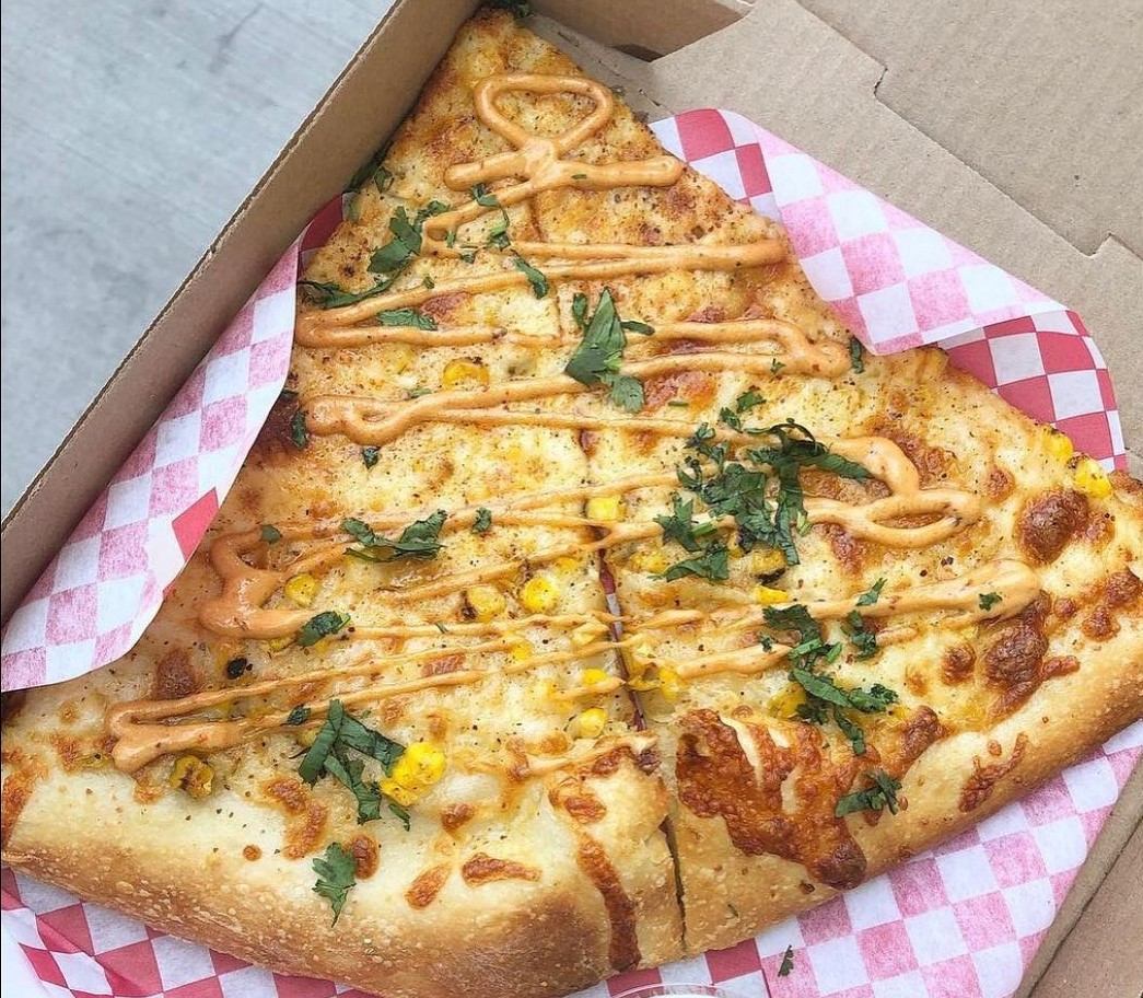 Tucson Airport on Twitter "A couple slices of elote pizza might not be