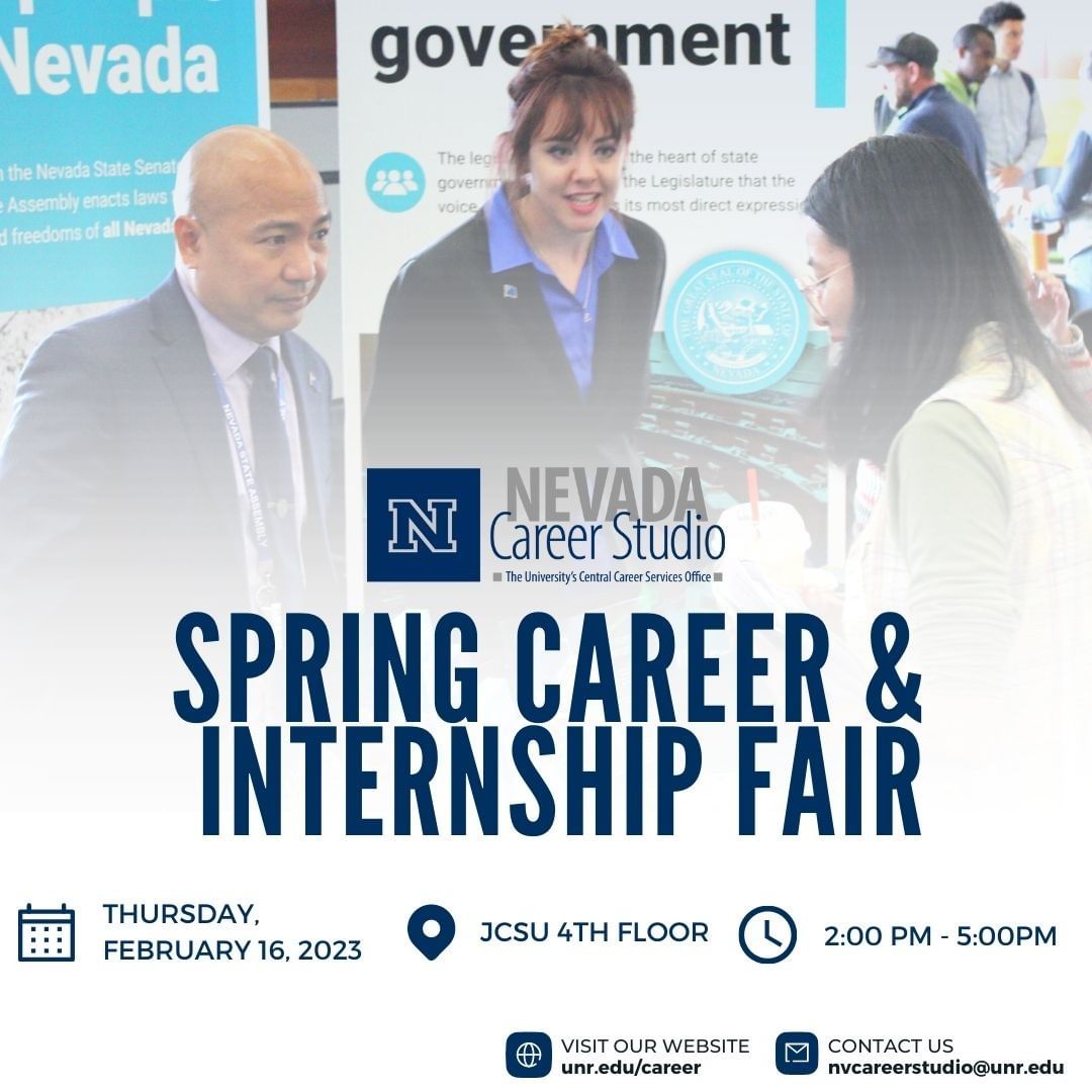 Northern Nevada International Center (@nnicreno) on Twitter photo Interested in interning with us this Spring or Summer? Come see us at <a href="/NVCareerStudio/">Nevada Career Studio</a>'s Spring Career & Internship Fair on Feb. 16 between 2 - 5 p.m. at the <a href="/JoeCrowleyUnion/">The Joe</a> Ballrooms at <a href="/unevadareno/">University of Nevada, Reno</a>.
Can't make the fair? Apply for an NNIC internship at unr.edu/nnic/opportuni… Interested in interning with us this Spring or Summer? Come see us at <a href="/NVCareerStudio/">Nevada Career Studio</a>'s Spring Career & Internship Fair on Feb. 16 between 2 - 5 p.m. at the <a href="/JoeCrowleyUnion/">The Joe</a> Ballrooms at <a href="/unevadareno/">University of Nevada, Reno</a>.
Can't make the fair? Apply for an NNIC internship at unr.edu/nnic/opportuni…