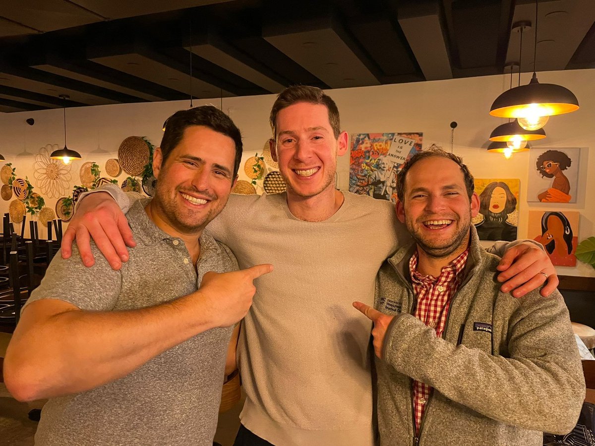 SimplyUroMD's tweet photo. The soon to be past @DMTbaum, present and most exciting future @kalteruro of urology residency training!! 
Great celly and congrats - looking forward to exciting times at @NymcUrology.
@AmerUrological #AUA #uromatch #match2023 #urores https://t.co/Ylxgbo8RRT