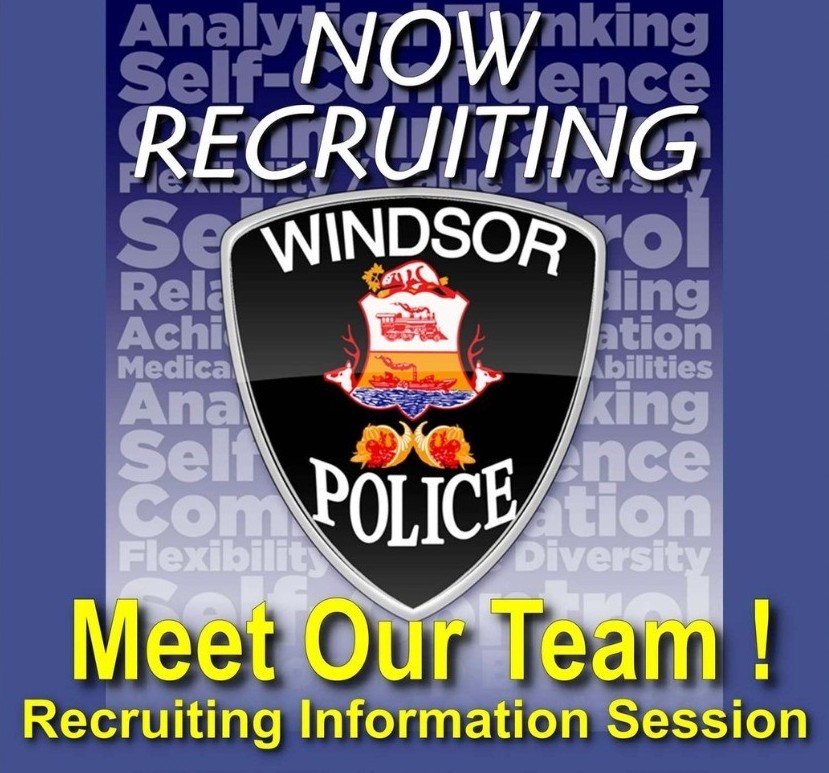 Constable GILL🇨🇦 (@gill_wps) on Twitter photo Join <a href="/WindsorPolice/">Windsor Police</a> officers tomorrow @ Tecumseh Mall (10-12pm). Come talk about the opportunities that exist within our service. Also Prep for the PREP sessions taking place at our Training branch, 4007 Sandwich Street (9-4pm)
#joinourteam
#yqg Join <a href="/WindsorPolice/">Windsor Police</a> officers tomorrow @ Tecumseh Mall (10-12pm). Come talk about the opportunities that exist within our service. Also Prep for the PREP sessions taking place at our Training branch, 4007 Sandwich Street (9-4pm)
#joinourteam
#yqg
