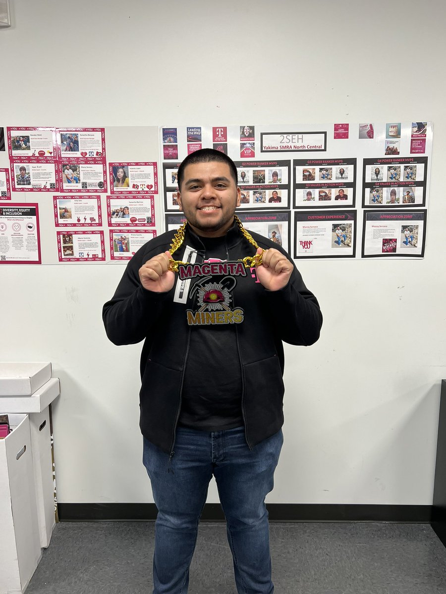 Shout out to Brandon, Sam, and Manny from team Yakima for submitting quality leads! Retail + TFB = $$$ @MetroMagneto <a href="/geoffdean10/">geoffdean</a> #MagentaMiners #TFB