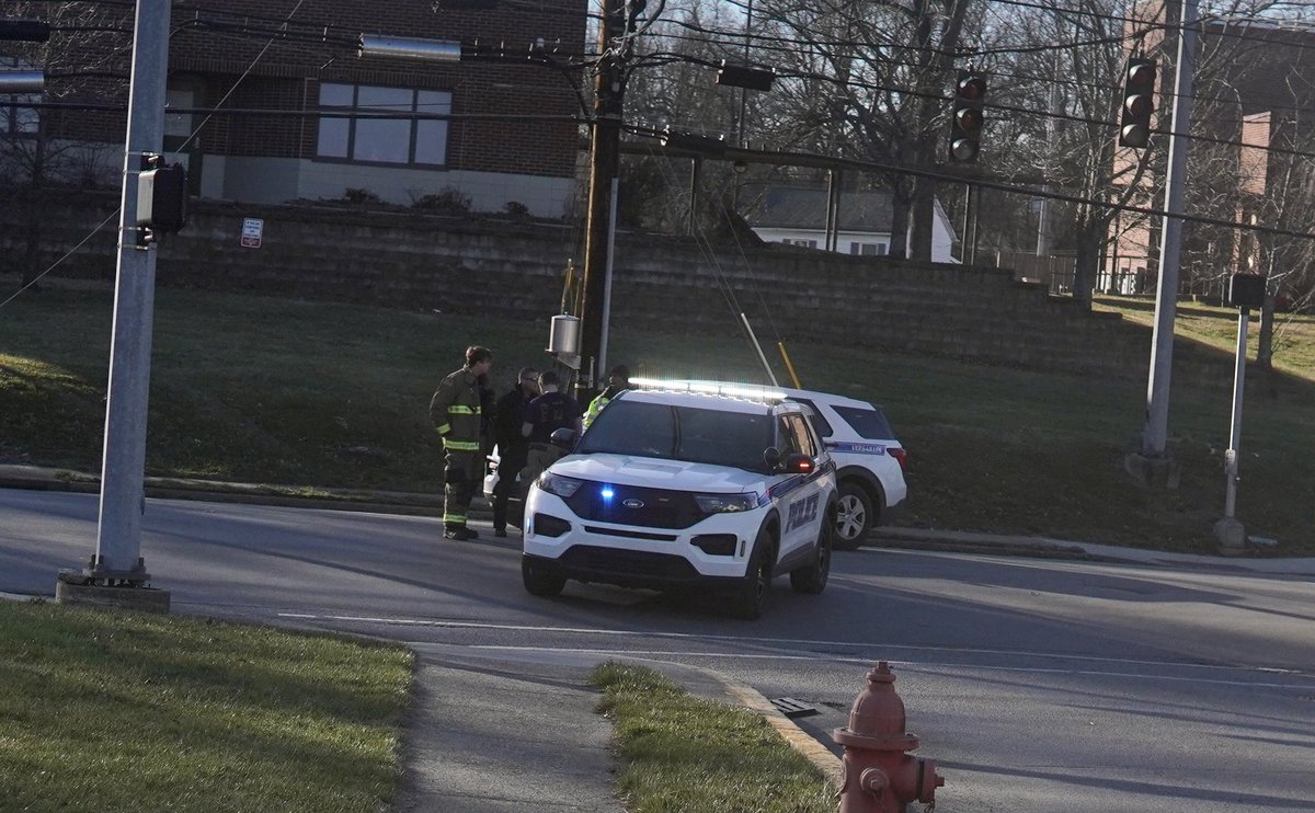 Emergency crews are currently working downtown on power lines on Main Street between Berry and Montgomery.