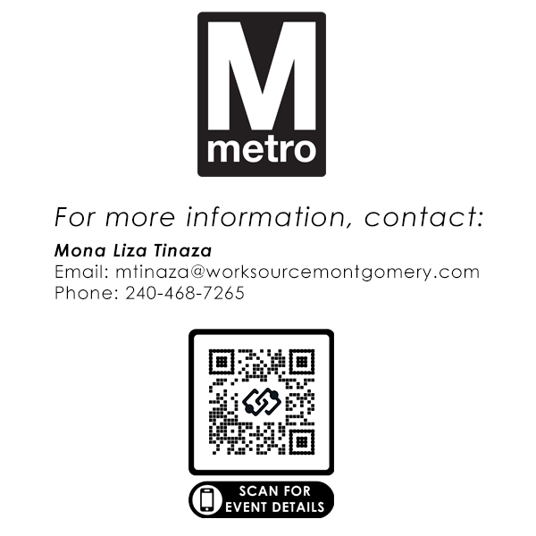 worksourcemd's tweet photo. 🚞 @wmata #InfoSession 🚃
📆2/16 @ 11AM-1PM
📍#MSTeams
ℹ: https://t.co/JPw1m3YOTq
#nowhiring #mocojobs #employment #jobseeker #dcmetro #metrobus #metroway #publictransit #metrojobs #transportationindustry #infrastructure #transitauthority #yourcareerishere https://t.co/blrjYNrMP5