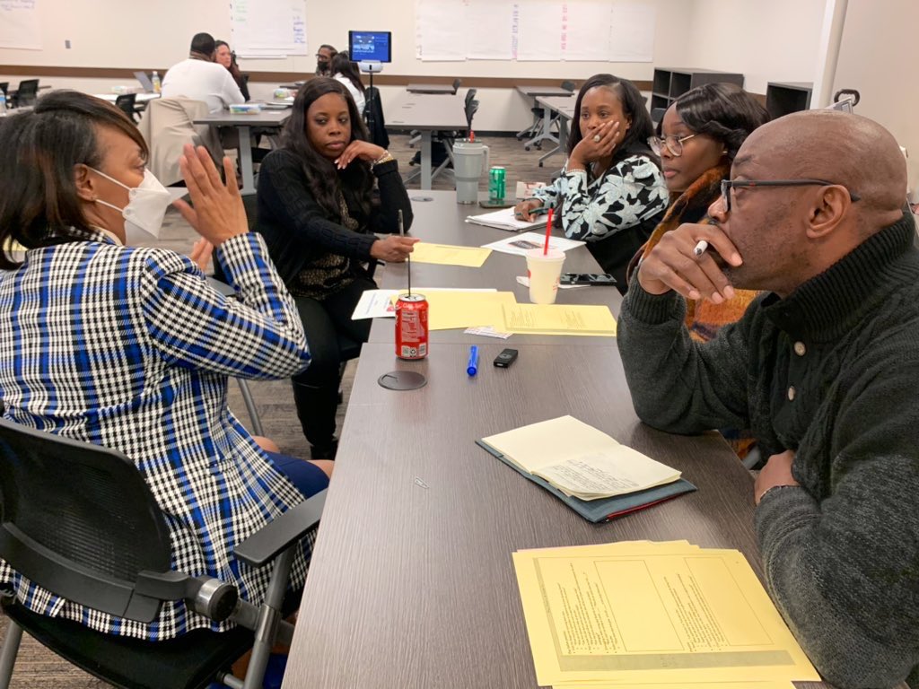 SISD_Transform's tweet photo. Coaching provides an invaluable space for personal development! These Leaders are in the work! Greater Student Outcomes are on the way! #thespringway https://t.co/trIZYPOyNP