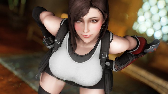 再現が無理なら独自に味付けしてそれっぽくすればよろし
SLASHさんのティファ?なのかなあれは、あっちに寄せてみた
でもやっぱ自分のクセが出ちゃうんだな… 