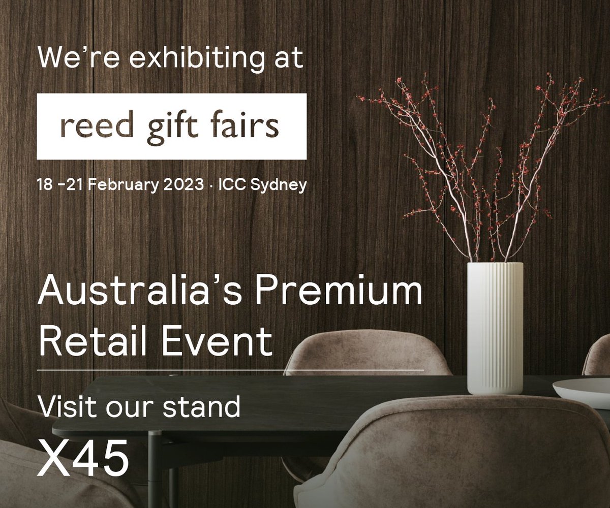 ArtwerxAus's tweet photo. Not long now till the Reed Gift Fair! 
Come say hi to us at Stand X45 :) 
If you are an Artwerx Australia stockist or interested in becoming one, you will be able to see our latest range of Wind Spinners and Wall Art first hand.  
#artwerx #reedgiftfair #sydney https://t.co/oPCBzXU7i4