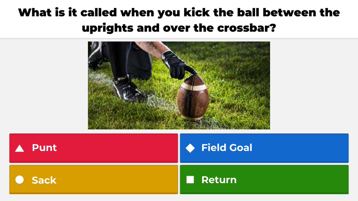Kahoot! on Twitter "🏈 Need to brush up football basics ahead of the