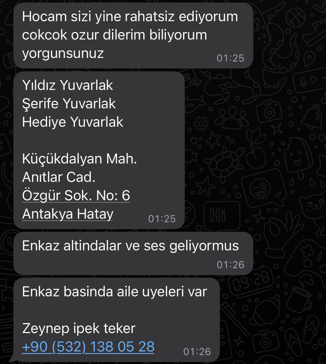 Vallahi ses var billahi ses var.
Hadi hadi kurban olayım