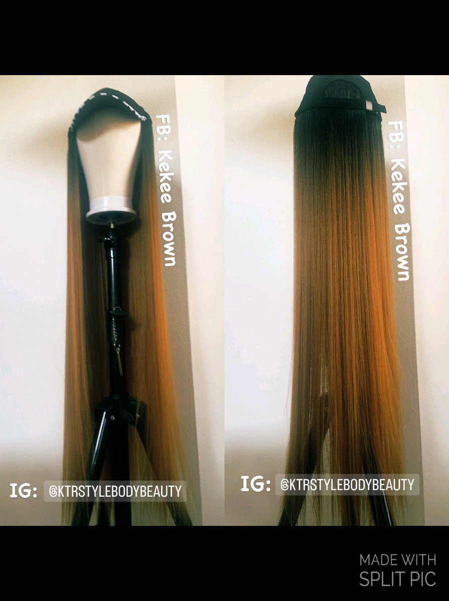 thetotaldoll's tweet image. This wig look damn good to be a synthetic ! Just brush and flat iron from time to time 

**Not for sale 
#customwig #explore #entreprenuer #wigmaker #protectivestyles #Stylelikeus #stlouis #stl #stlouis #stylebodybeauty #ombre #bundles #wiglife #humanhair #hairstyles