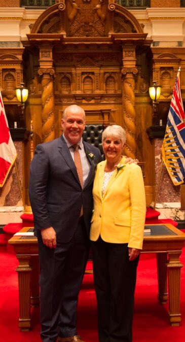 Thank you John Horgan, for your incredible commitment to the people of BC. Strong leadership, decades of public service, former Premier, Leader, MLA, my colleague, and friend. Grateful for all you have given, and the positive difference you have made!