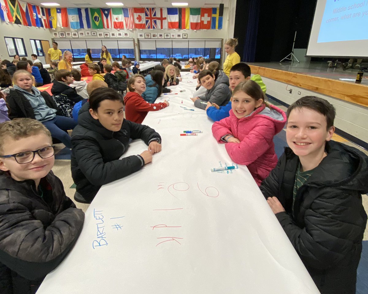 MrsKobesClass's tweet photo. Students were so excited to visit their middle school today! Most didn’t want to leave!! @CentennialMS @MillenniumMS https://t.co/Hc0UpZZvww