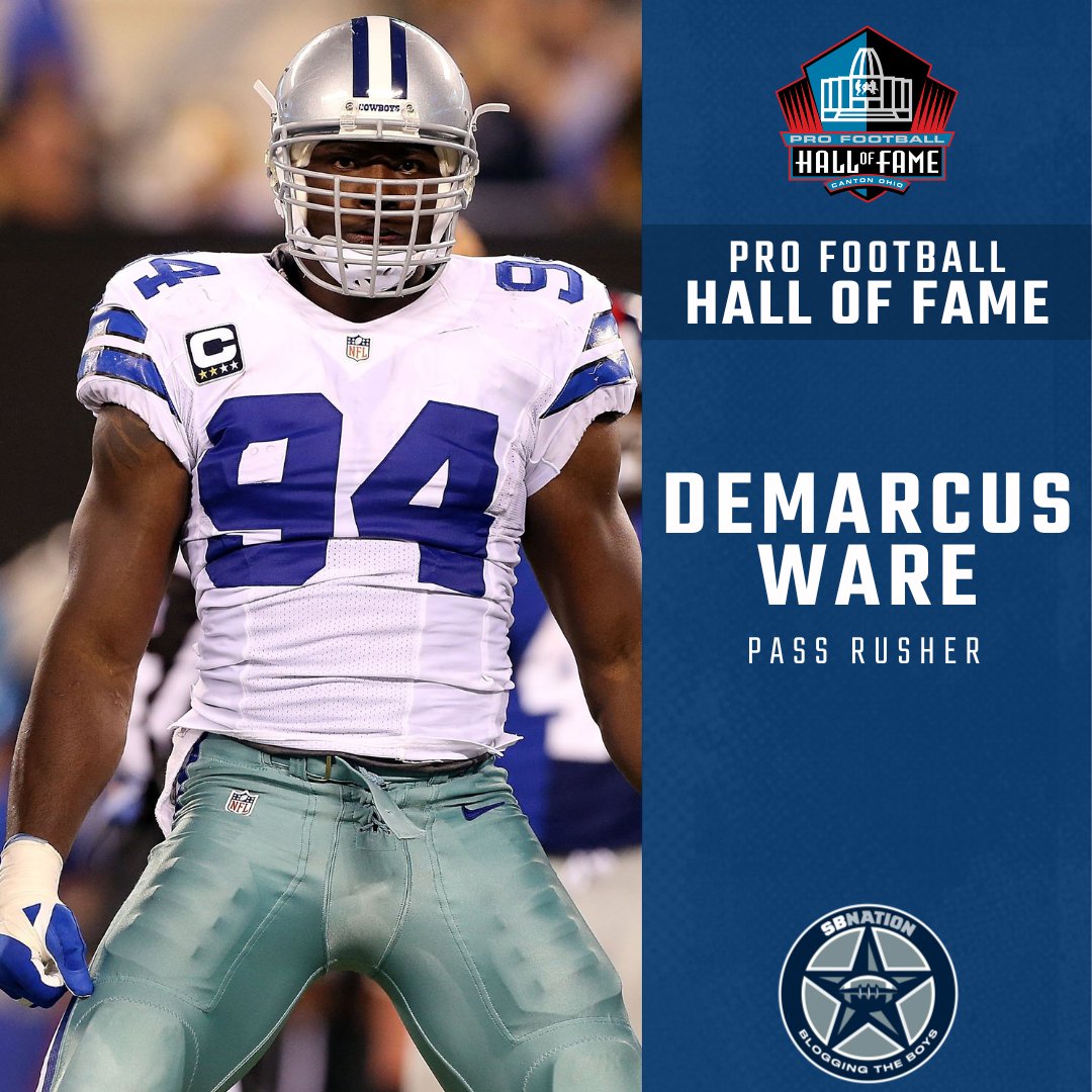 Blogging The Boys on Twitter: "PRO FOOTBALL HALL OF FAMER DEMARCUS WARE ...