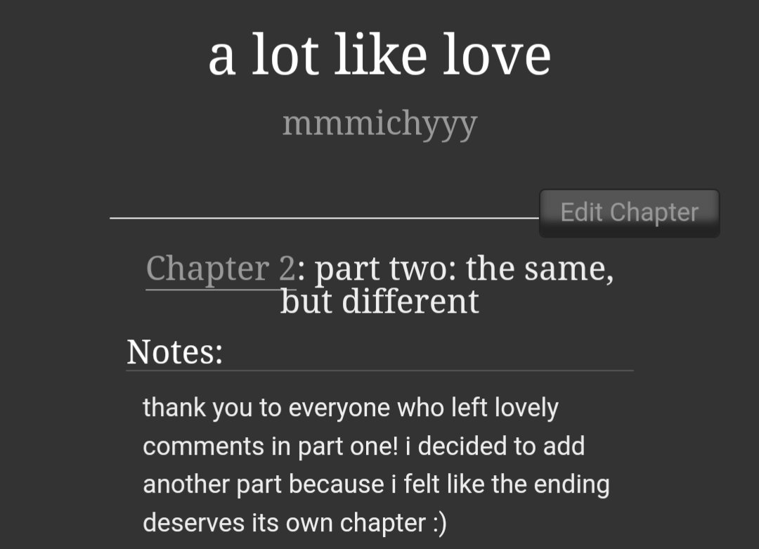 hi i posted part two of my gallavich fic 'a lot like love' 🖤 next part will be the conclusion! 🖤 archiveofourown.org/works/44866450…