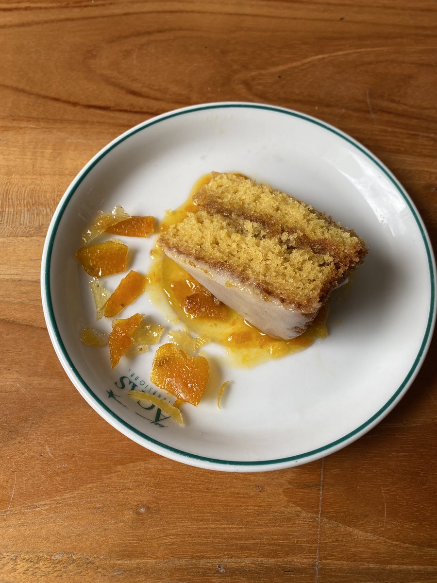 Made Orange Layer Cake 🍋🍊
Recipe from “The Official Downton Abbey Cookbook”

#orangelayercake #layercake #orange #lemon #candiedpeel #lemonfrosting #orangemarmalade #butteryyellowcake #lfl #downtonabbeycookbook #downtonabbeyrecipe
