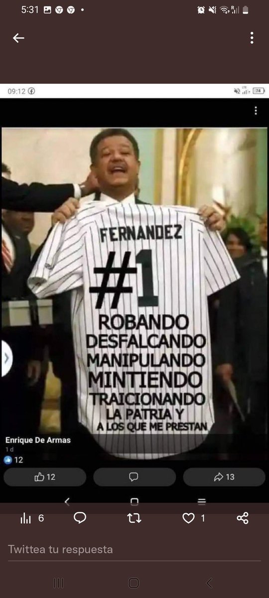 IsabelG12116366's tweet photo. @hdez1000 @LeonelFernandez @OmarLFernandez Ninguno de los dos ese Popy creado del robo del Pai al pobre pueblo no sabe lo que es trabajar. https://t.co/HnhHqb3ruT