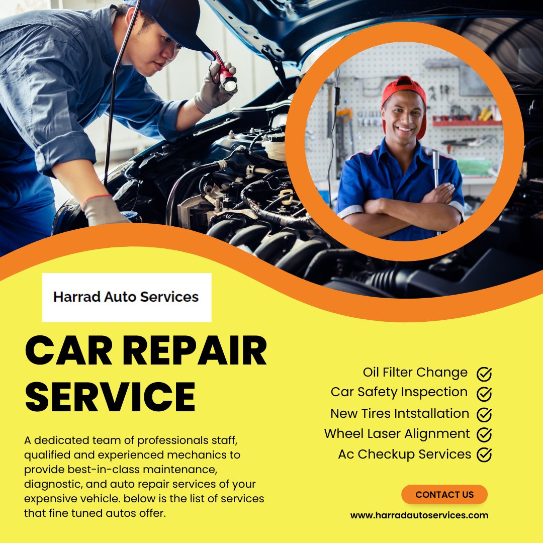 AutoHarrad's tweet photo. Harrad Auto Services is the best car repair and auto maintenance services in Brampton. We have all kinds of auto repair services like oil filter change, Car safety inspection, new tires installation, wheel laser alignment &amp; ac checkup services.

https://t.co/tEJS6TXuu8 https://t.co/0KLKyHI3IZ