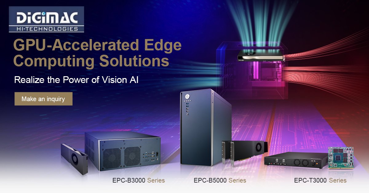 Vision #AI enables computers to source meaningful information from diverse imaging inputs.
📄 Application Story: bit.ly/3YpitYj
🛍 Online Shop: bit.ly/3vBYU2R
#AdvantechPakistan #EmbeddedPlatforms #EIoT #NVIDIA #Imageprocessing #MXM #edgePC #EmbeddedIoT #digimac