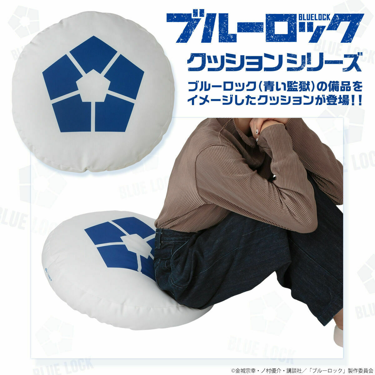 ブルーロック クッション （全国送料無料 3月1日(金)より