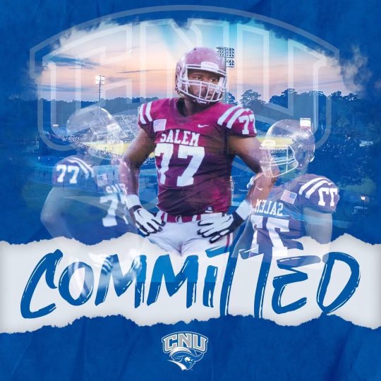 KhaleifJ77's tweet photo. It’s Official‼️
@cnu_football https://t.co/EY81lOMXgl