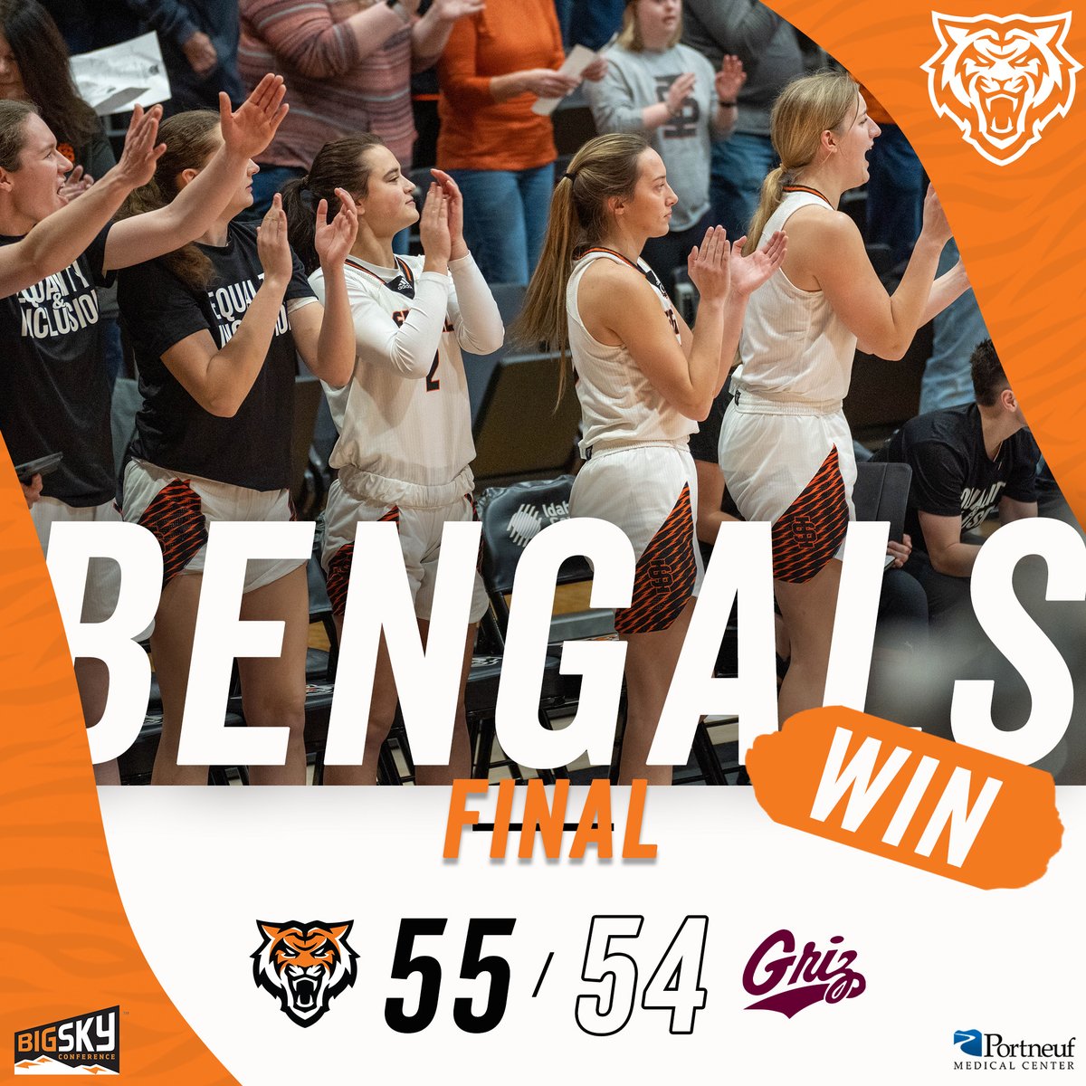 CAM HITS HER FREE THROWS!!! BENGALS WIN! BENGALS WIN!