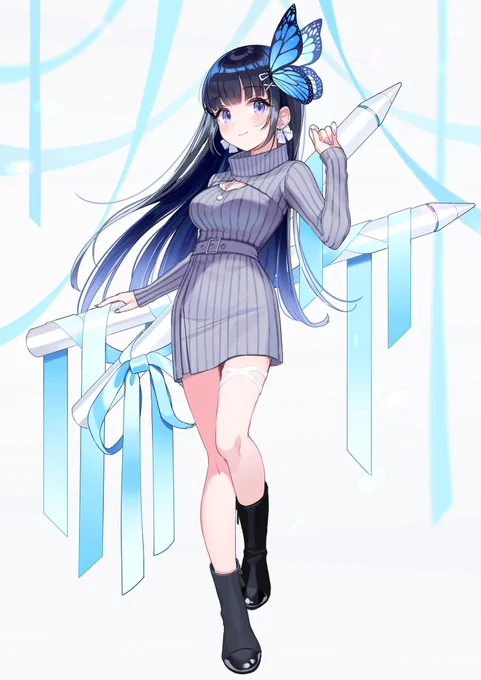 イラストレーターVTuber × pixivフェア inアニメイト企画が開催されますしぐれはNabiさんのイラストを描かせていただきました!アニメイトフェアやグッズの詳細は特設サイトを要チェックです〜!#Nabillust 