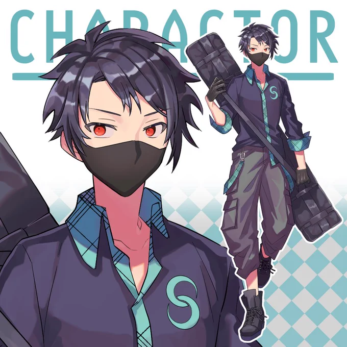 先日のプレゼント企画で制作した立ち絵です。元々あったデザインを元にブラッシュアップいたしました。楽しかったです!たくさんのご参加ありがとうございました!また企画やろうと思っていますので、その時はよろしくお願いいたしますー! 