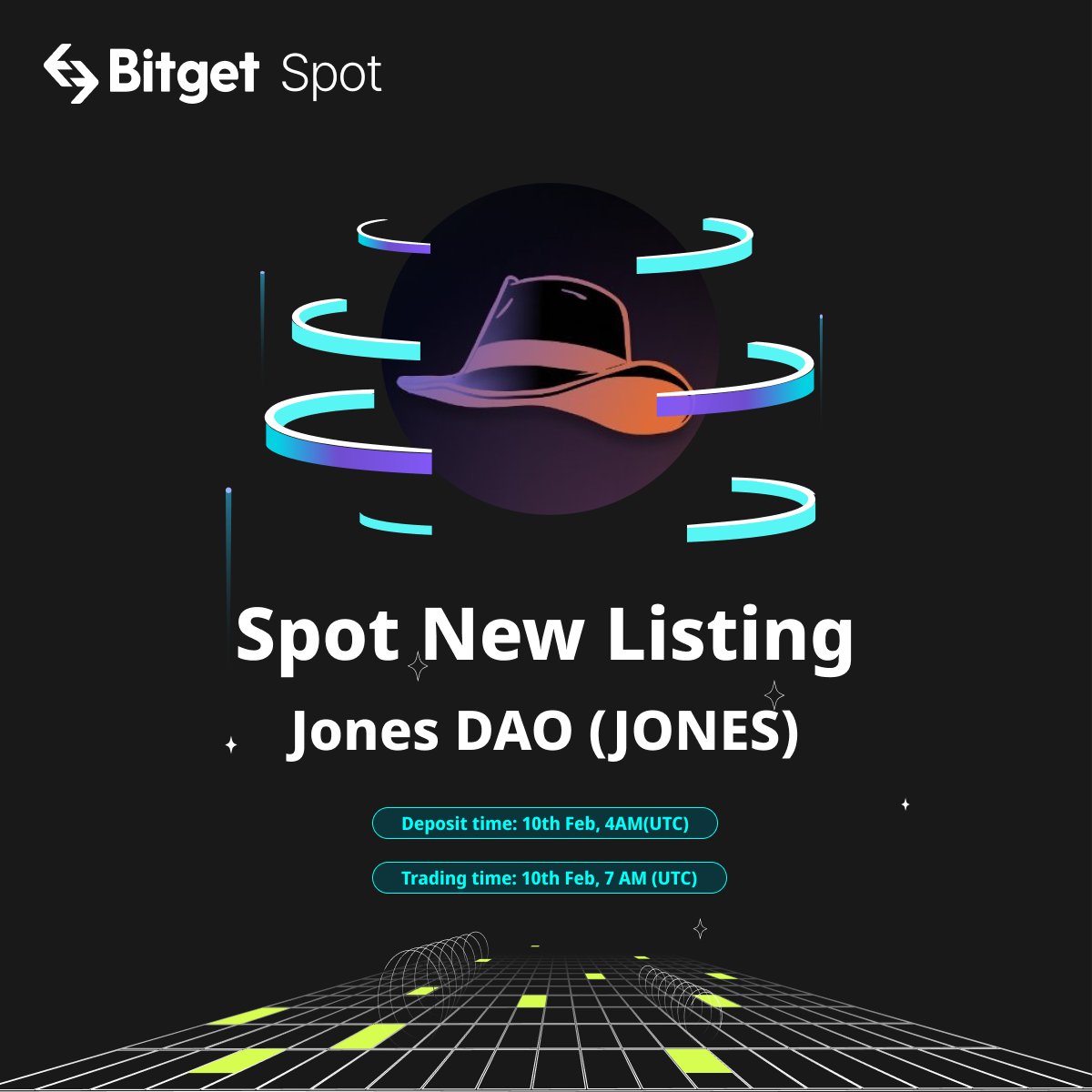 Bitget On Twitter BitgetNewListing Bitget Will List JONES USDT bitget-on-twitter-bitgetnewlisting-bitget-will-list-jones-usdt