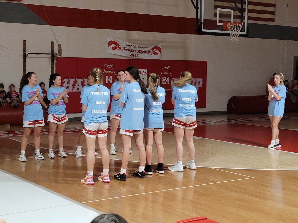 <a href="/HoopsHawks/">Lady Hawks Hoops</a> Senior Night!
Thank you to our seniors for all of the memories. Wishing both of you all of the best in your future endeavors. #FlyHighHawks