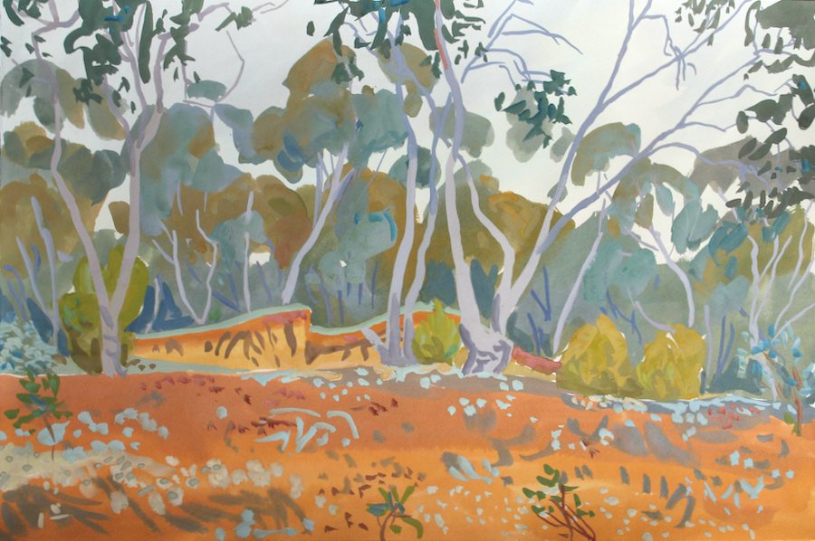 Goldfields landscape, Campbell's Creek' by Mark Dober. Now available in our current exhibition. See more: alexandrasasse.com/artwork.../cur… #fineartpainting #fineart #visualart #australianart #australianartgallery #australianartworks #australianarts #artcollector #visitmelbourne