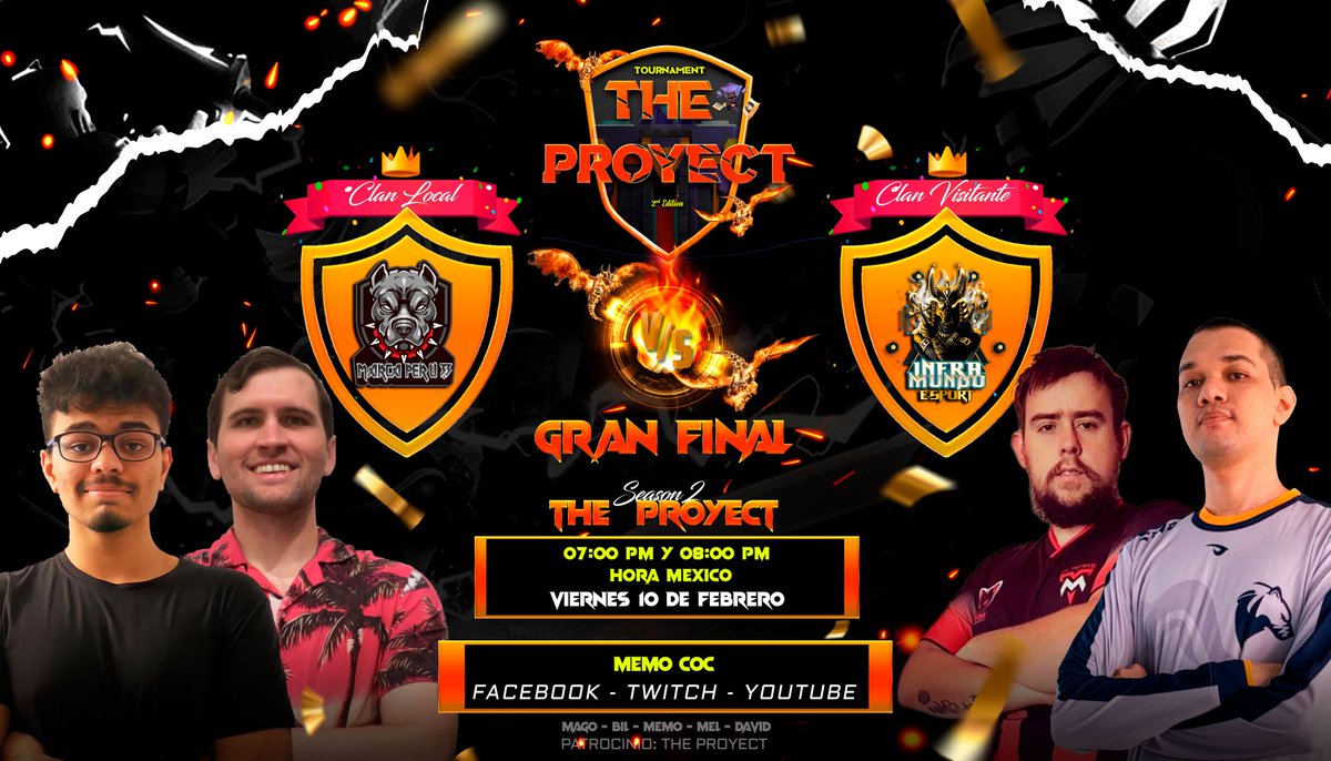 T.P.M SPORTS (@tpmsports2) on Twitter photo Después de un largo recorrido llegamos ala gran final torneo the proyect 🔥 quien se llevará los 400 dólares 🤔 <a href="/MarcaPeruClan/">Marca Perú 3.3</a> @teaminframundo Después de un largo recorrido llegamos ala gran final torneo the proyect 🔥 quien se llevará los 400 dólares 🤔 <a href="/MarcaPeruClan/">Marca Perú 3.3</a> @teaminframundo
