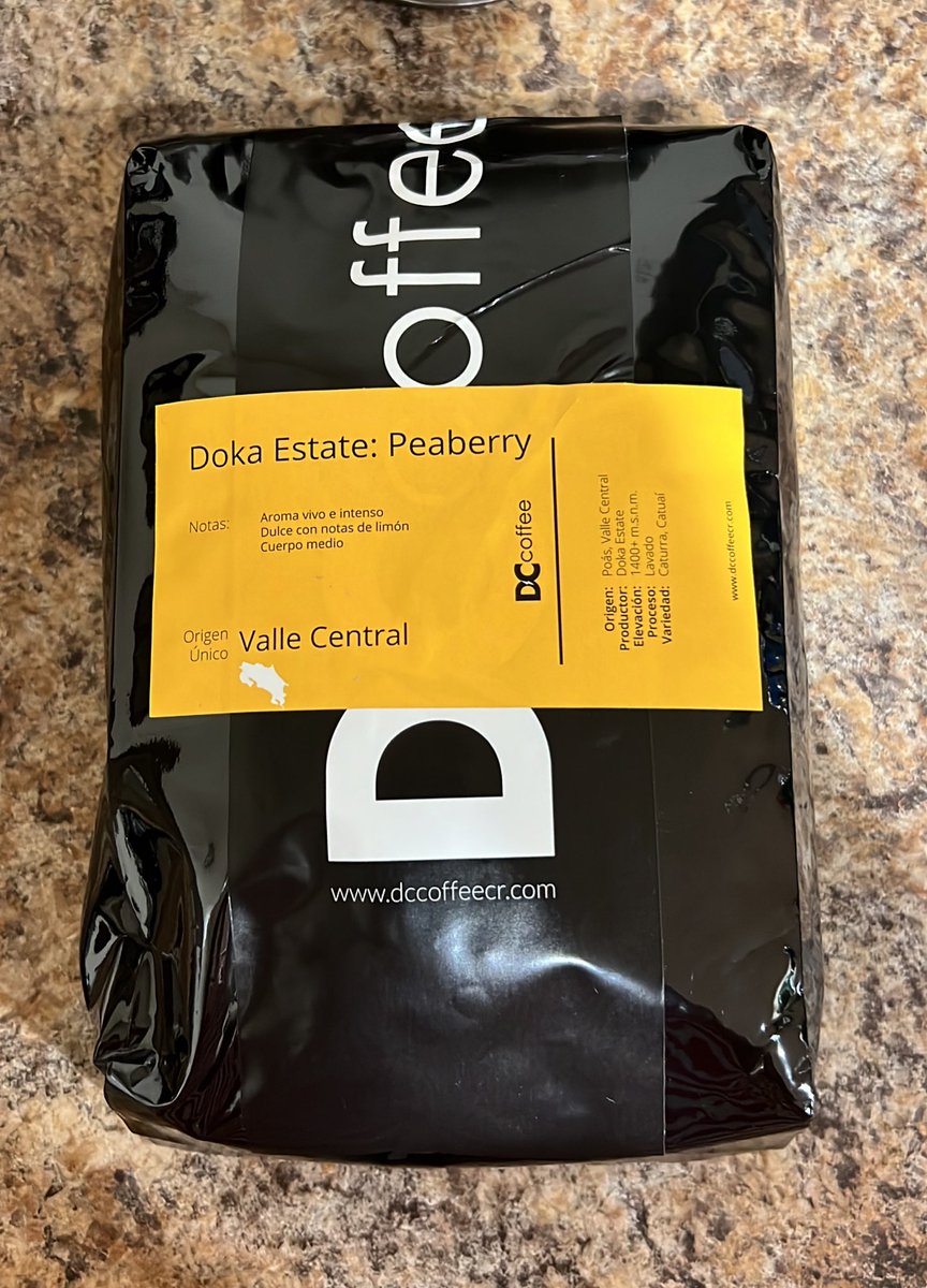 Wiiiiiii!!!! 🥳🥳🥳 Gracias <a href="/dccoffeecr/">DCcoffee ⚡️</a> 😍🫶🏻☕️ Si quieren probar café de a de veras 👇🏻👇🏻👇🏻