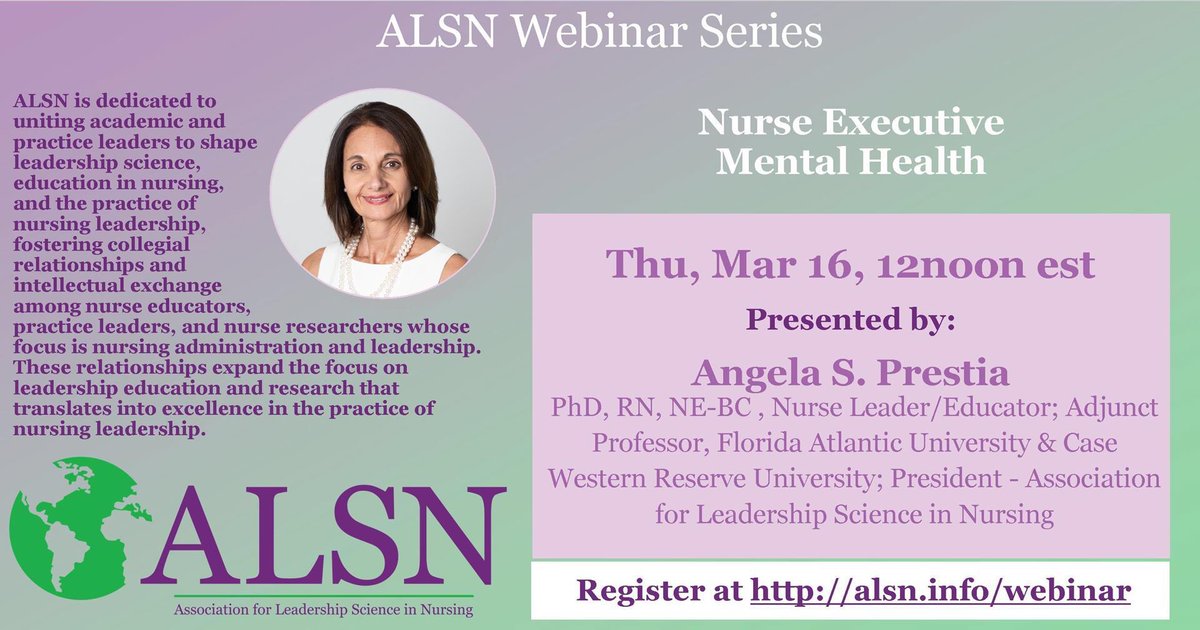 Association for Leadership Science in Nursing tweet media