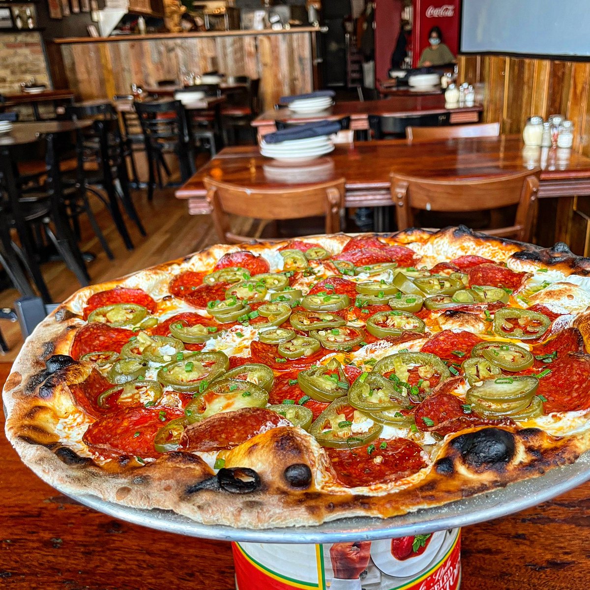 Please keep supporting your local independent pizza shops! Thanks for supporting ours!!