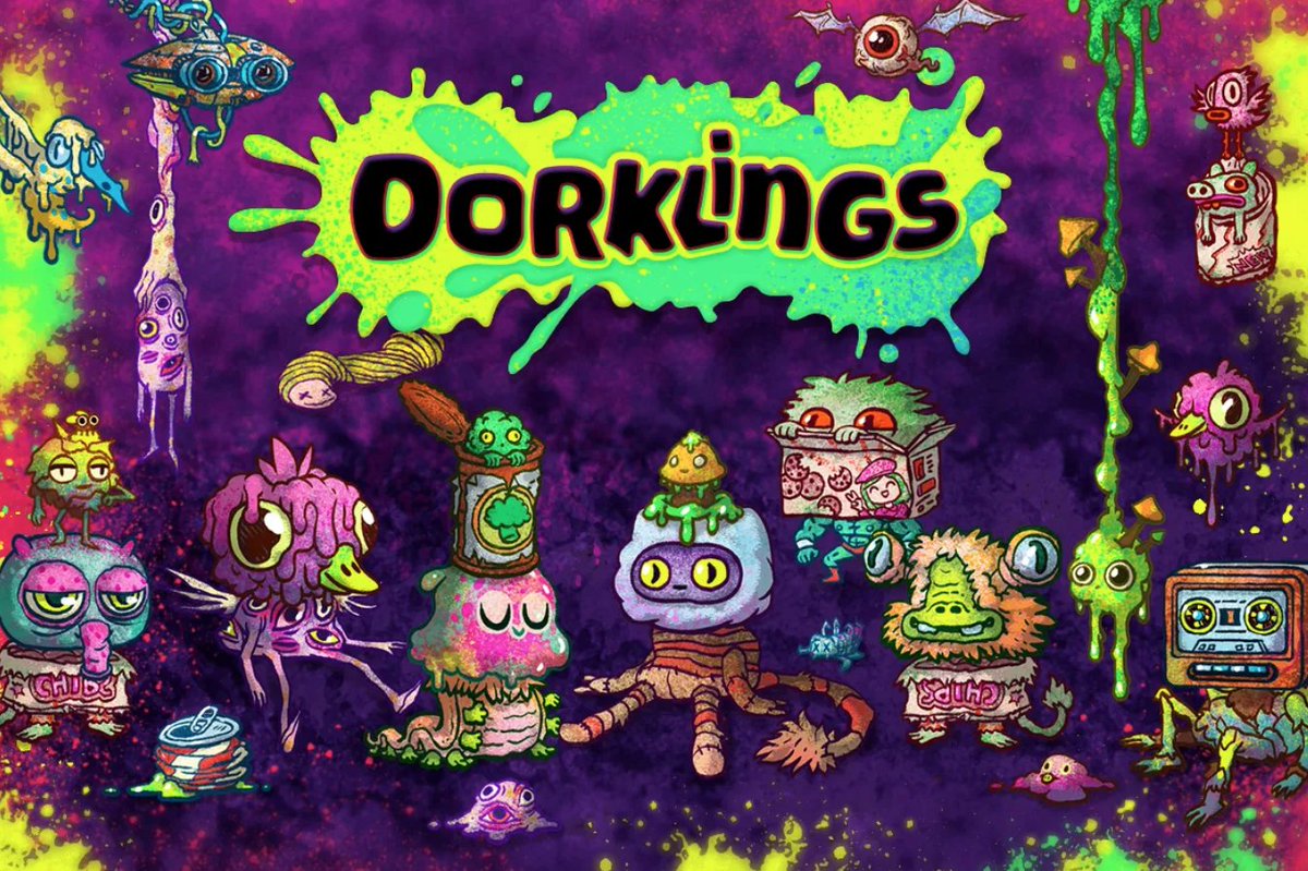 Dorks!! Today is the day!!! The Dorklings are about to be UNLEASHED!! Mint is planned to open in 2 hours TODAY February 9th on our website!!! Starting at 8:30 PM EST - Happy Minting the little rouble rousers!!! #DumpsterDorks #Dorklings