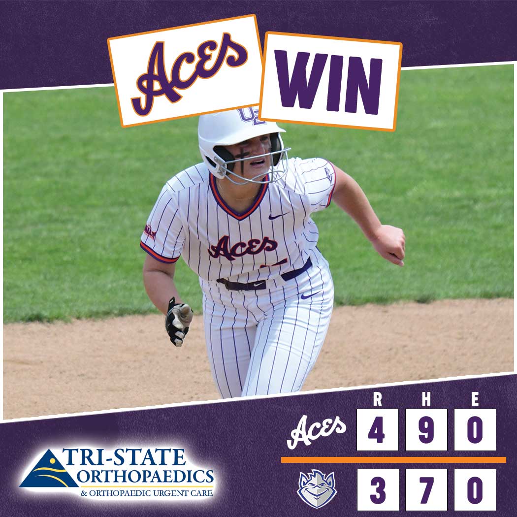 UEAthletics_SB's tweet photo. Aces win!  Jess Willsey hits the game-winning home run in the seventh!

🥎 #ForTheAces https://t.co/6N64ciSByN