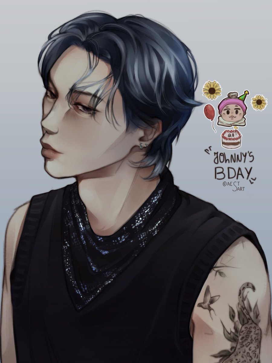 the day is almost over but i couldnt let johhnys birthday end without posting this, happy johhny day!
primeira vez que faço uma fanart de aniversario 🥺🥺🌻🌻 
#TimeToSUHlebrate 
#온세상이_컬러풀_쟈니데이
#HAPPYJOHNNYDAY
#johnnyfanart #JOHNNYSUH