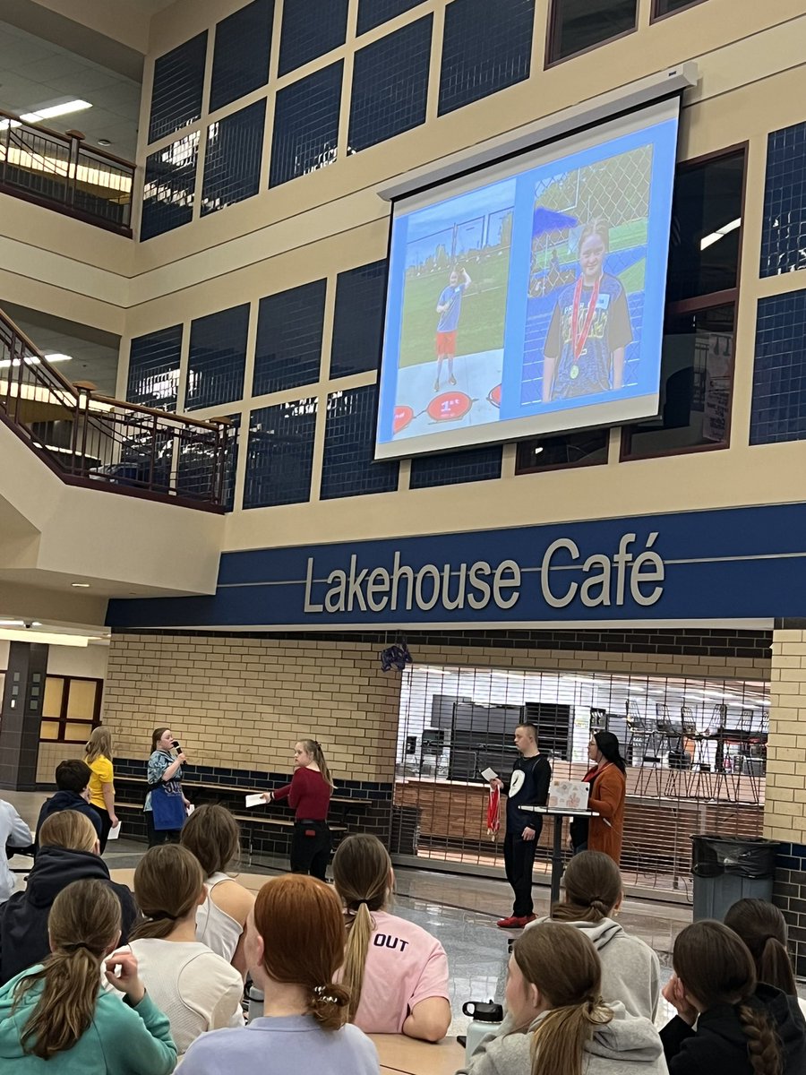 PriorLakeHoops1's tweet photo. @PriorLakeHoops1 and @PLHSBBallGirls learning about Unified and @SOMinnesota before we take the plunge February 18 in Prior Lake. Thank you for the great speakers! https://t.co/SmVoAqFmBZ