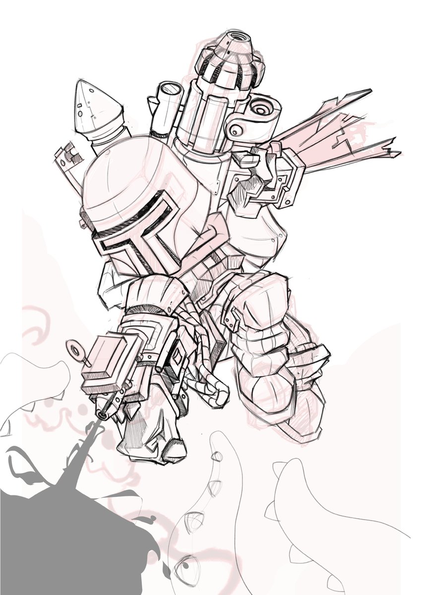 ONeillDominic's tweet photo. #bobafett is doooooone!
Look at him BBQ that poor defenseless Sarlacc.
Hes on my Esty - ShopDomation
#starwars #starwarsart #artwork #illustration #digitalart #fanart #bountyhunter #mandalorian #flamethrower #sarlacc #sarlaccpit #domation https://t.co/SV0uI79kw9