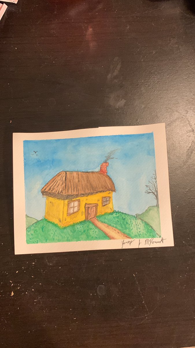 JacobJakemcd98's tweet photo. 10/30/22

Ok! Not too bad, I like this one. Had fun with the details. I think the colors worked pretty well but still having trouble with values, the background feels flat #Watercolourpainting https://t.co/ibdE0YTIZx