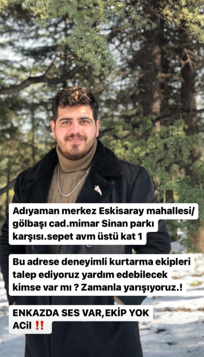 ACİL YARDIM!
...
<a href="/BabalaTv/">BaBaLa TV</a> <a href="/haluklevent/">Haluk Levent ( Ahbap Ekibi )</a> 
<a href="/OguzhanUgur/">Oğuzhan Uğur</a> <a href="/AFADBaskanlik/">AFAD</a> 
.
.
Şeyma Cüneyt Özdemir Marmara Mehmet Akif Ersoy  #AhbapDernegi Gemiyi Hilal Kurtarılmışlar Vuran Kamera Haluk Levent'e Esra Ağzına Uçak Dünya Bankası Mihriban Cengiz