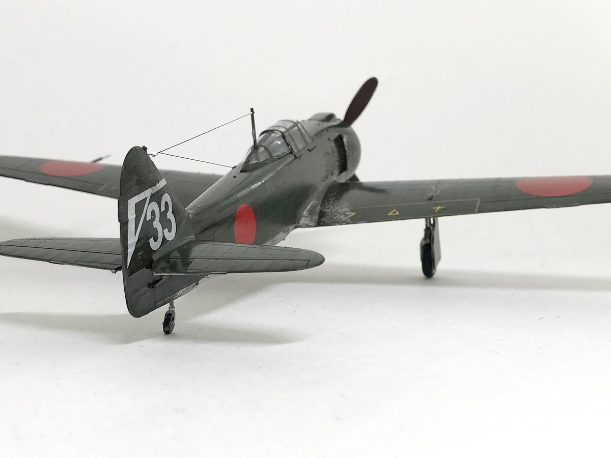 「アリイにつづいてハセガワ1/48五式戦。絵の資料として作ったアリイだけど、キャノ」|林 亮太＠2023 5/20〜6/11清瀬市郷土博物館個展のイラスト