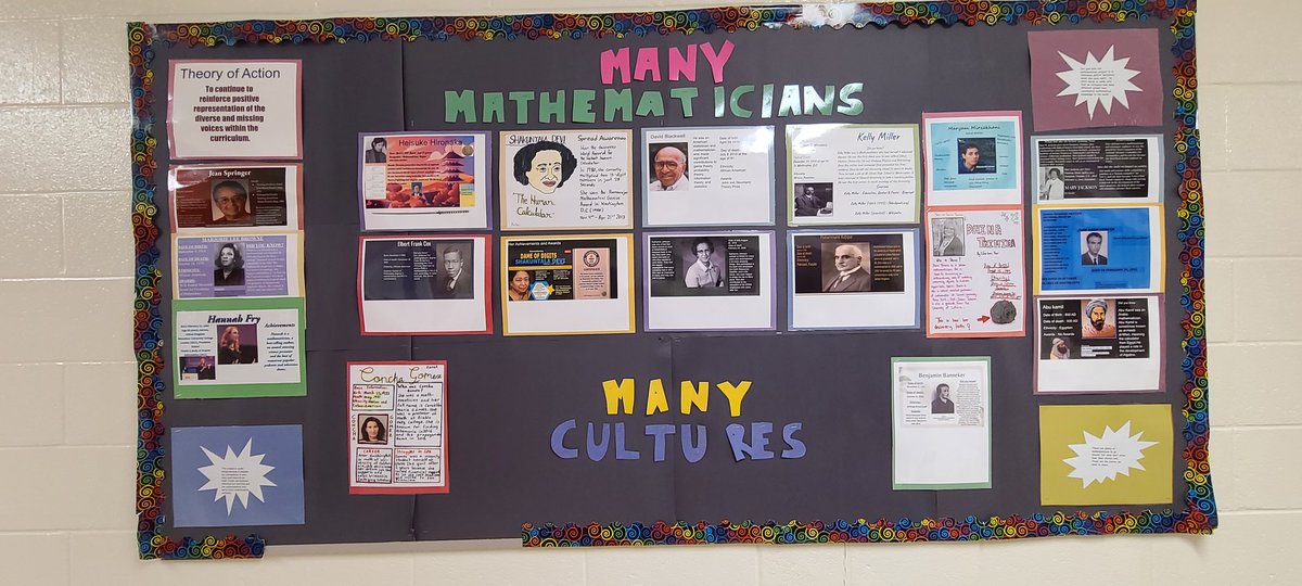 mrsmfrancis1's tweet photo. Just a few of the bulletin boards @SunnyViewMS reflecting student learning all term long! #beyondBHM #cultivatinggenius  @PNeerja @PeelSchools @MsAfrozaUddin https://t.co/8iXw4jRBYA