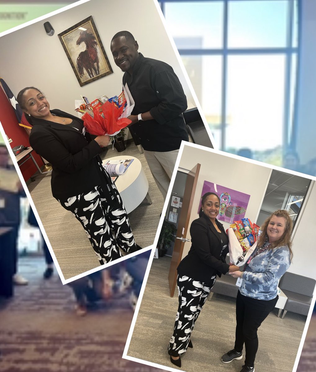 JessikaHearne's tweet image. #IfYouKnowMe…you know I enjoy celebrating my #team-members @ManorSeniorHS #TeacherOfTheMonth #ChefLee #SupportStaffTeamMemberOfTheMonth #MrsBrown #Congratulations🎉🎉🎉 #SuperProudPrincipal #BlessingThemWithSomeOfTheirFavorites🤗 #BestTeamEver!!! @ManorISD @AlejandroGongo1