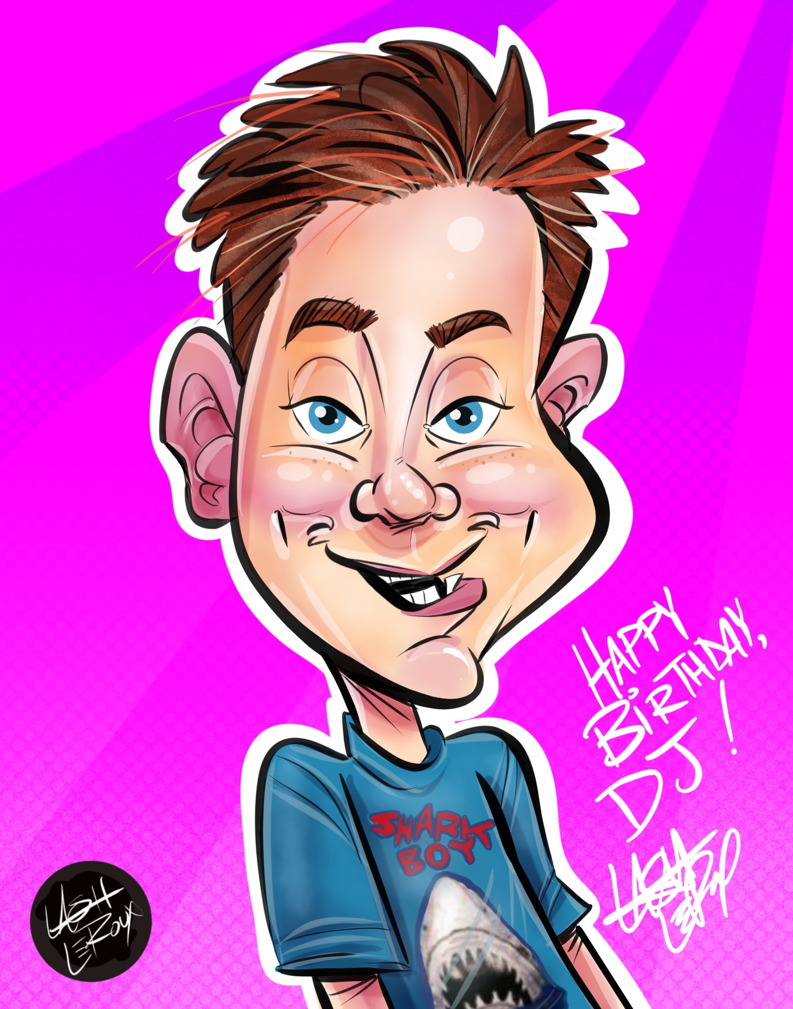 I m a fan of Shark Boy s Boy Happy Birthday, DJ!! 