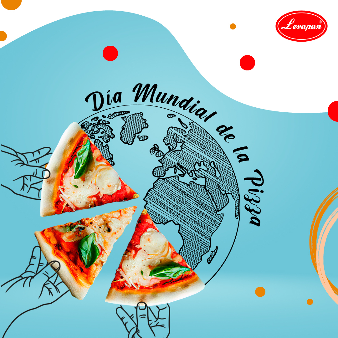 LevapanSA's tweet photo. Hoy se celebra el día mundial de una de las comidas más consumidas alrededor del mundo. Cuéntanos en los comentarios cuál es el sabor de pizza que nunca falta en tu negocio.
#DíaDeLaPizza #Gastronomía #Restaurantes #Levapan #Pizza https://t.co/d33UpbIbYY