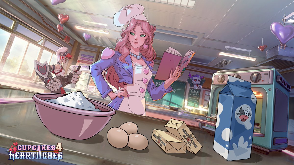 We just shipped Cupcakes 4 Heartaches in OCE! It's a metagame PROTOTYPE that we hope will help redefine what metagames could be: actual mini-games (not just VN). We took a risk by using new tech while knowing about the limitations of the League Client. We hope this test goes well