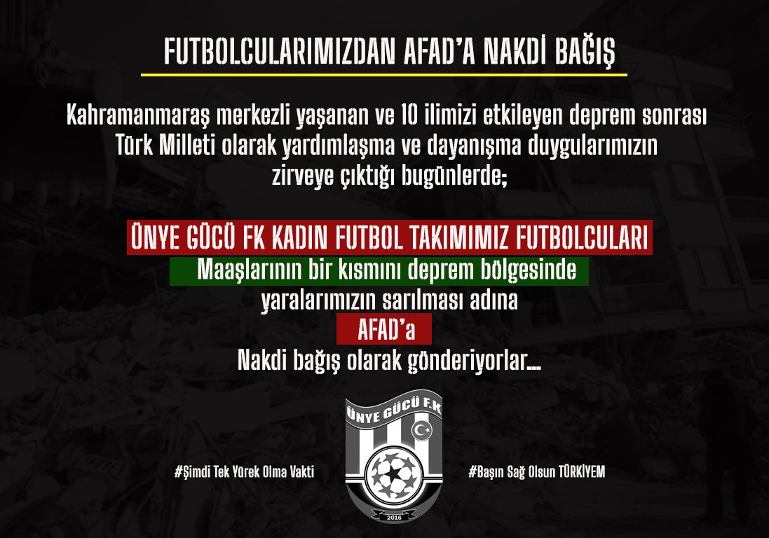 ÜNYE KFK (@unyegucufk) on Twitter photo 